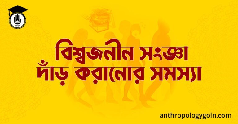 বিশ্বজনীন সংজ্ঞা দাঁড় করানোর সমস্যা