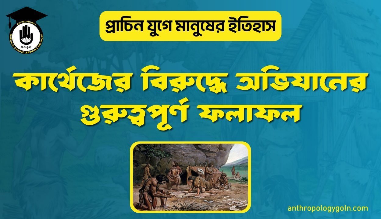 কার্থেজের বিরুদ্ধে অভিযানের গুরুত্বপূর্ণ ফলাফল